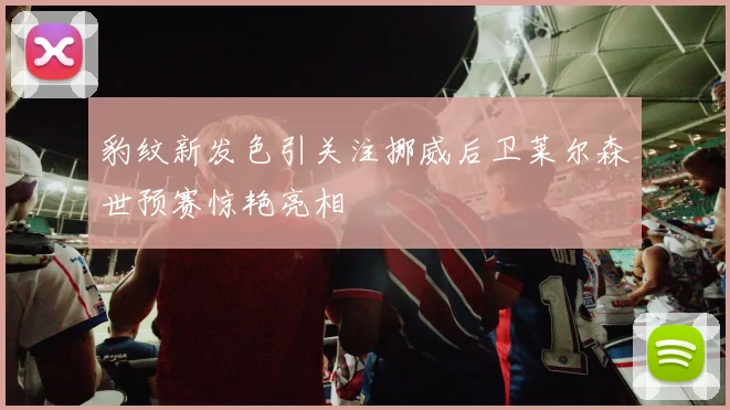 豹纹新发色引关注挪威后卫莱尔森世预赛惊艳亮相